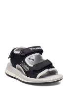 Zori Sandal Jr Hummel Black