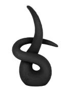 Statue Abstract Art Knot Present Time Black