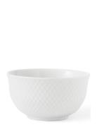 Rhombe Skål Ø11 Cm Hvid Lyngby Porcelæn White