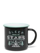 Enamel Mug Stars Gentlemen's Hardware Black