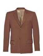 Single Suit Blazer HAN Kjøbenhavn Brown