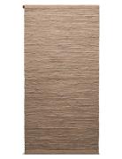 Cotton RUG SOLID Brown