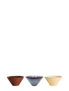 Yuka Bowl - Pack Of 3 OYOY Living Design Patterned