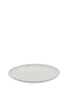 Platte Flad 26 Cm, White Truffle STAUB Grey