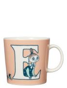 Moomin Mug 04L Abc E Arabia Pink