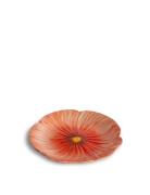 Plate Poppy Byon Red