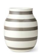 Omaggio Vase H20 Cm Varm Grå Kähler Grey