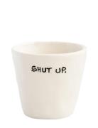 Espresso Cup Shut Up Anna + Nina Cream