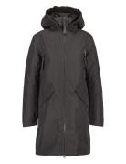 Bente Wns Parka Didriksons Black