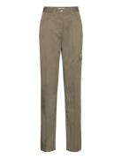 Stretch Twill High Rise Straight Calvin Klein Jeans Khaki