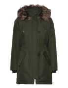 Onliris Fur Winter Parka Life Cc Otw ONLY Green