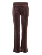 Del Ray Classic Velour Pant Pocket Design Regatta Juicy Couture Brown