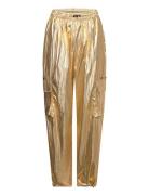 Metallic Cargo Pants - Sille Fit Coster Copenhagen Gold