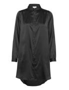 Silk Shirt Dress Rosemunde Black