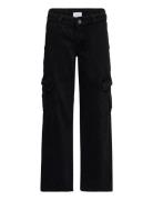 Worki Low Waist Cargo Grunt Black