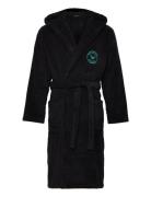 Men's Woven Bathrobe Emporio Armani Black