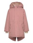 Vikana Fleece Lined Winter Jacket. Grs Mini A Ture Pink