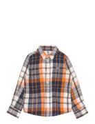 Checked Shield Ls Shirt GANT Patterned