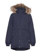 Snow Jacket Aop Minymo Navy