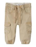 Nbmben Cargo R Twi Pant 1771-Hi Noos Name It Beige