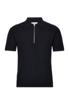 Cfkarl Ss Structured Polo Knit Casual Friday Navy