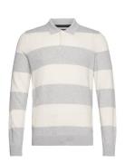 Onsrex Life Reg 12 Stripe Ls Polo ONLY & SONS Grey