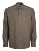 Jprcclawrence Linen Shirt L/S Sn Jack & J S Brown