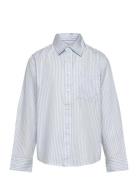 Striped Shirt Tom Tailor Blue