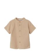 Nmmfaher Ss Shirt Name It Beige