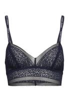 Unlined Soft Bralette Tommy Hilfiger Navy