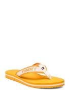 Hilfiger Webbing Pool Slide Tommy Hilfiger Yellow