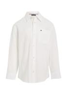 Hemp Shirt L/S Tommy Hilfiger White