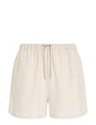 Pull On Casual Linen Short Tommy Hilfiger Beige
