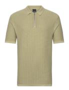 Onsdomi Ds 12 Struc Half Zip Polo Knit ONLY & SONS Green
