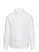 Oxford Cotton Shirt Mango White
