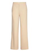 Low-Waist Wideleg Trousers Mango Beige