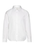 Regular-Fit Poplin Shirt Mango White