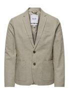 Onseve 2Btn Casual Linen Mix 0132 Blazer ONLY & SONS Beige
