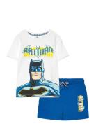 Set 2P Short + Ts Batman Blue