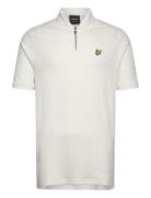 Textured Stripe Polo Shirt Lyle & Scott White