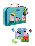 Peppa Pig Suitcase With A Puzzle Barbo Toys Patterned