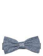 Paisley Silk Bow Tie Portia 1924 Blue