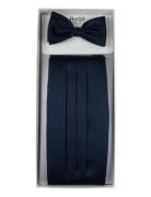 Polyester Cummerbund Set Portia 1924 Navy