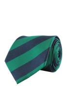 Striped Silk Tie Portia 1924 Green