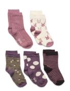 Socks W. Pattern Minymo Patterned