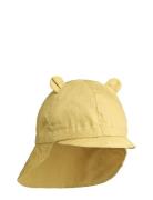 Gorm Linen Sun Hat With Ears Liewood Yellow
