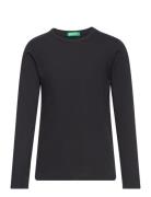 Long Sleeves T-Shirt United Colors Of Benetton Black