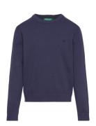 Crewneck Jersey United Colors Of Benetton Blue