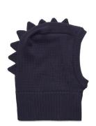 Balaclava Triangles Knit Huttelihut Navy