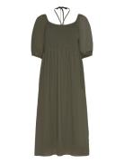 Kale Dress Kaffe Khaki